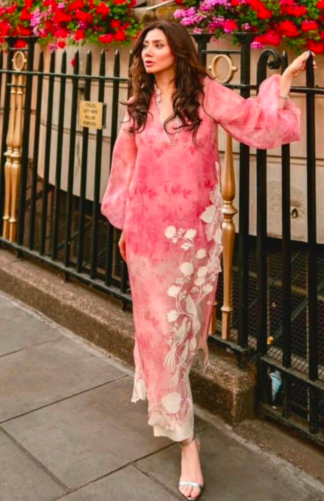 3 Piece Unstitched organza Suit